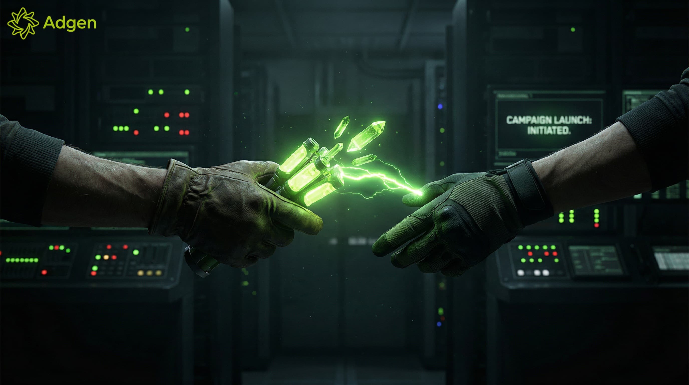 Creative assets handed off from production to campaign deployment